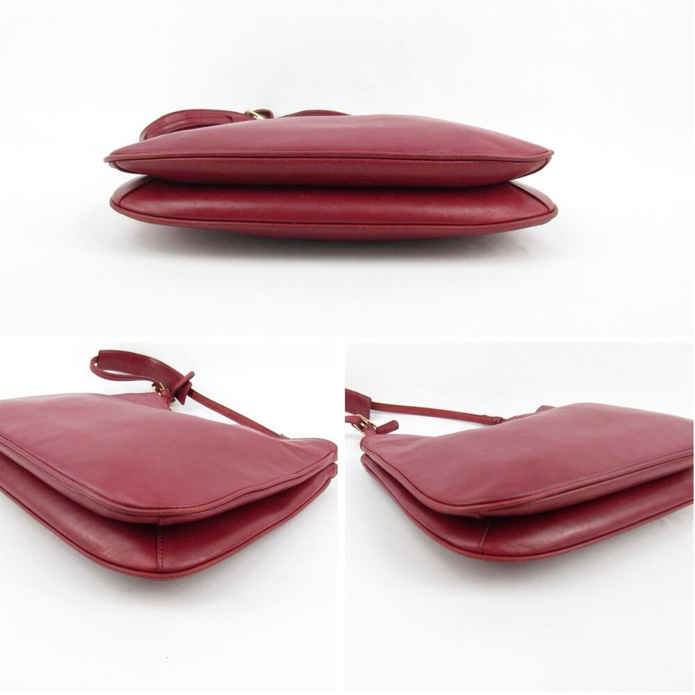 Authentic Coach Y2K Vintage Red Smooth Leather Bag - Picture 6 of 9